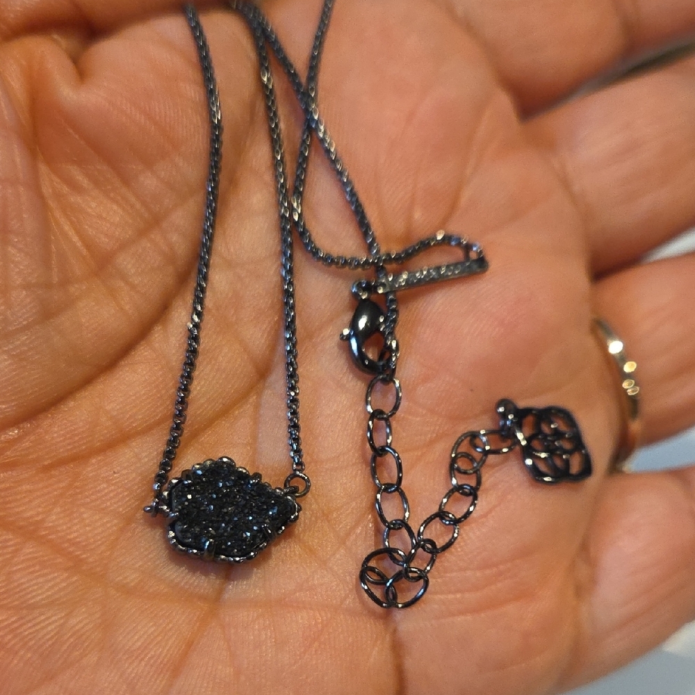 Kendra Scott Black Pendant Necklace - Picture 7 of 7